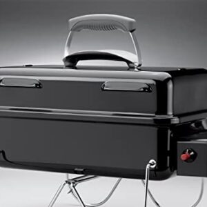 Weber Go-Anywhere Gasgrill, portabel, 42 x 26 cm, Schwarz (1141079)