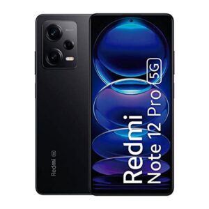 Xiaomi Redmi Note 12 Pro 5G 256GB Handy, schwarz, Midnight Black, Android 12