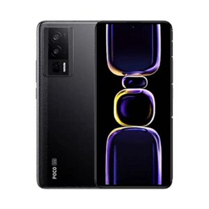 Xiaomi Poco F5 Pro 5G Smartphone 12GB+256GB Snapdragon 8+ Gen 1 WQHD+ 2K 12bit 120hz AMOLED Display 64MP Kamera 5160mAh Akku 67w Aufladung 30w Wireless Charging(Schwarz)