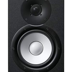 Yamaha HS 7 - Referenz-Studio-Monitor-Lautsprecher für Produzenten, DJs und Musiker - Schwarz