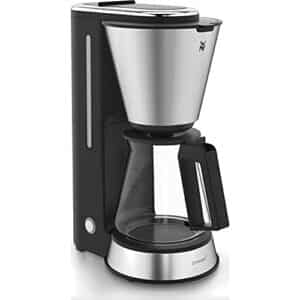 WMF Küchenminis Aroma Filterkaffeemaschine mit Glaskanne, Filterkaffee, Kaffeemaschine mini 5 Tassen, Warmhalteplatte mit Abschaltautomatik, 760 W