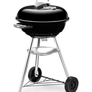 Weber Compact Kettle Holzkohlegrill, 47 cm, Schwarz (1221004)